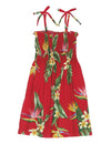 Birds of Paradise Girl's Hawaiian Smock Dress Girl's Dresses