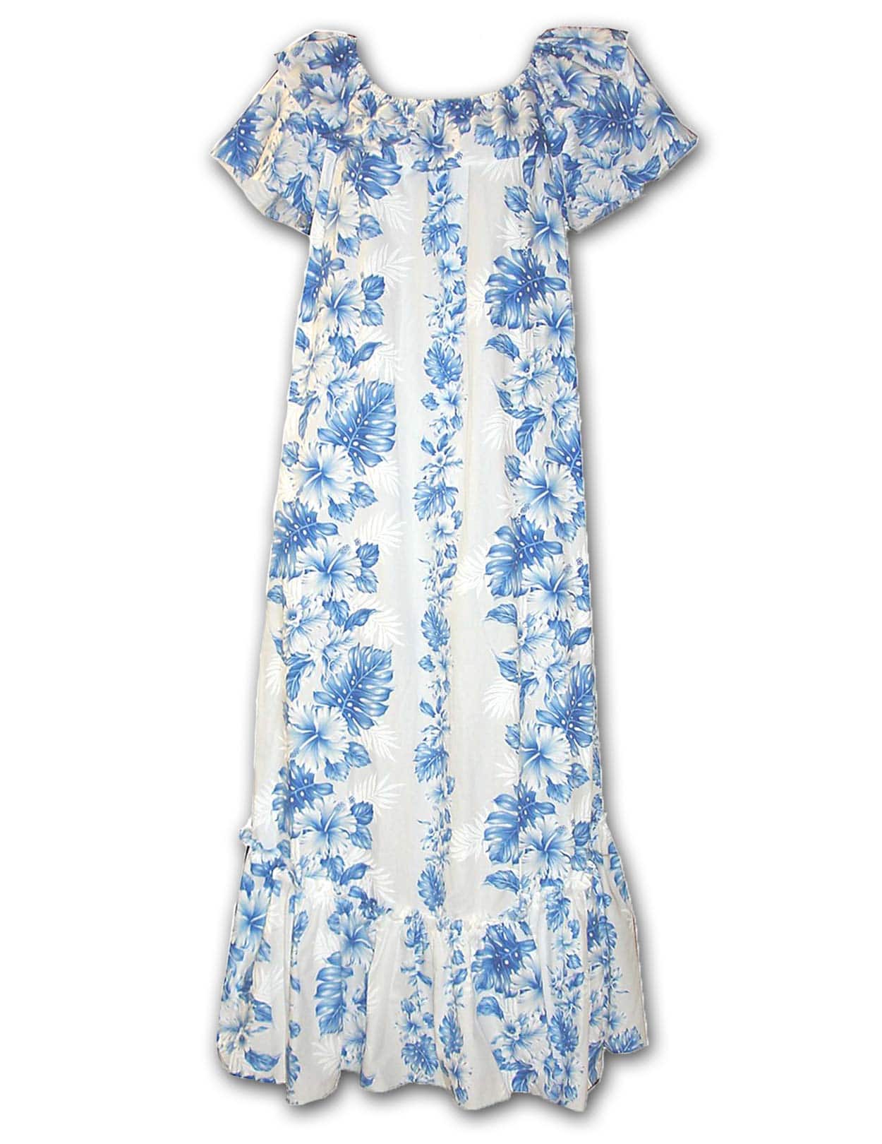 Haiku Long Muumuu Hawaiian Dress