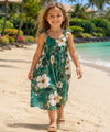 Haku Hawaiian Girls Sundress Green