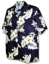 Cotton Short Sleeves Lanai Men's Aloha Hawaiian Shirt Men's Cotton Shirts