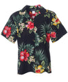 Short Sleeves Floral Hibiscus Women Hawaiian Shirt
