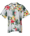 Short Sleeves Floral Hibiscus Women Hawaiian Shirt