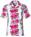 Big Island Hibiscus Cotton Men's Aloha Shirt Men's Cotton Shirts