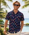 Short Sleeves Cotton Hawaiian Aloha Shirt