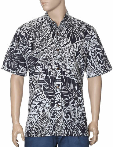 tribal dress shirts Island Tribal Button Up Aloha Dress Shirt