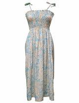 Kohala Forest Rayon Smock Hawaiian Dress
