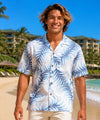 Koko Head Men's Aloha Shirt Blue