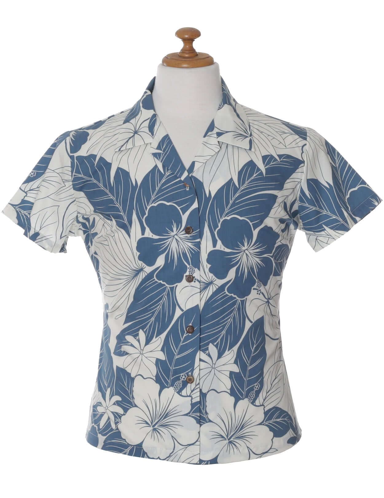Lanai Adventure Short Sleeve Cotton Fitted Women's Shirt