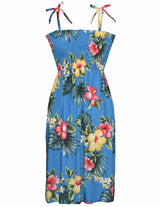 Lihue Smock Top Short Hawaii Rayon Dress
