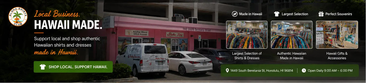 Local Business Made in Hawaii | Aloha Shirts Club