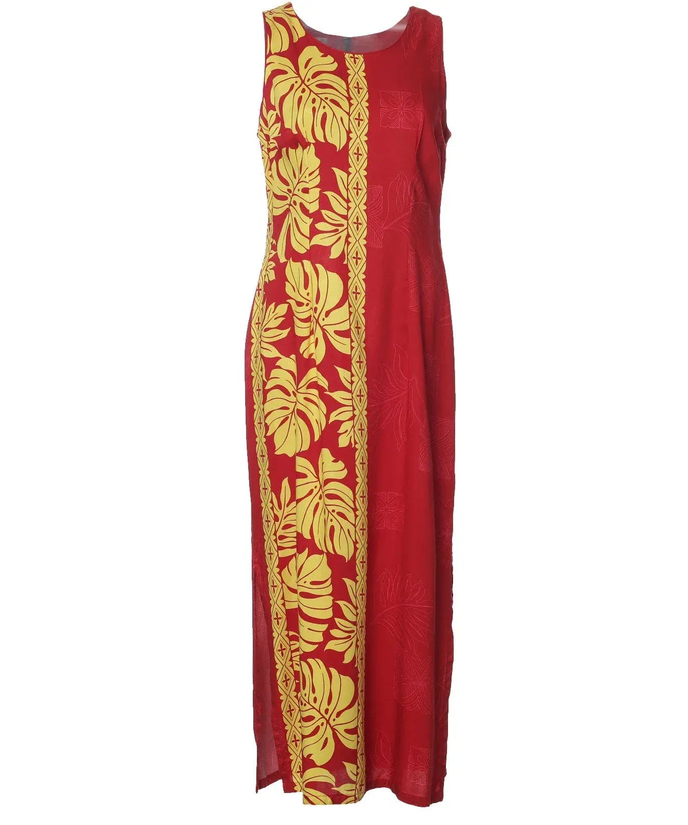 Prince Kuhio Side Border Long Maxi Dress