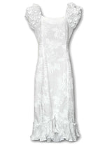 Long Muumuu Wedding Dress