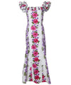 Big Island Long Ruffled Muumuu Hawaiian Dress