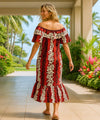 Full Length Muumuu Dress Relaxed Fit Luna
