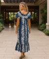 Full Length Muumuu Dress Relaxed Fit Luna