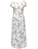 Maka Nani Off Shoulder Ankle Length Rayon Dress