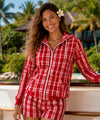 Matching Red Hoodie Women's Palaka Limited Edition
