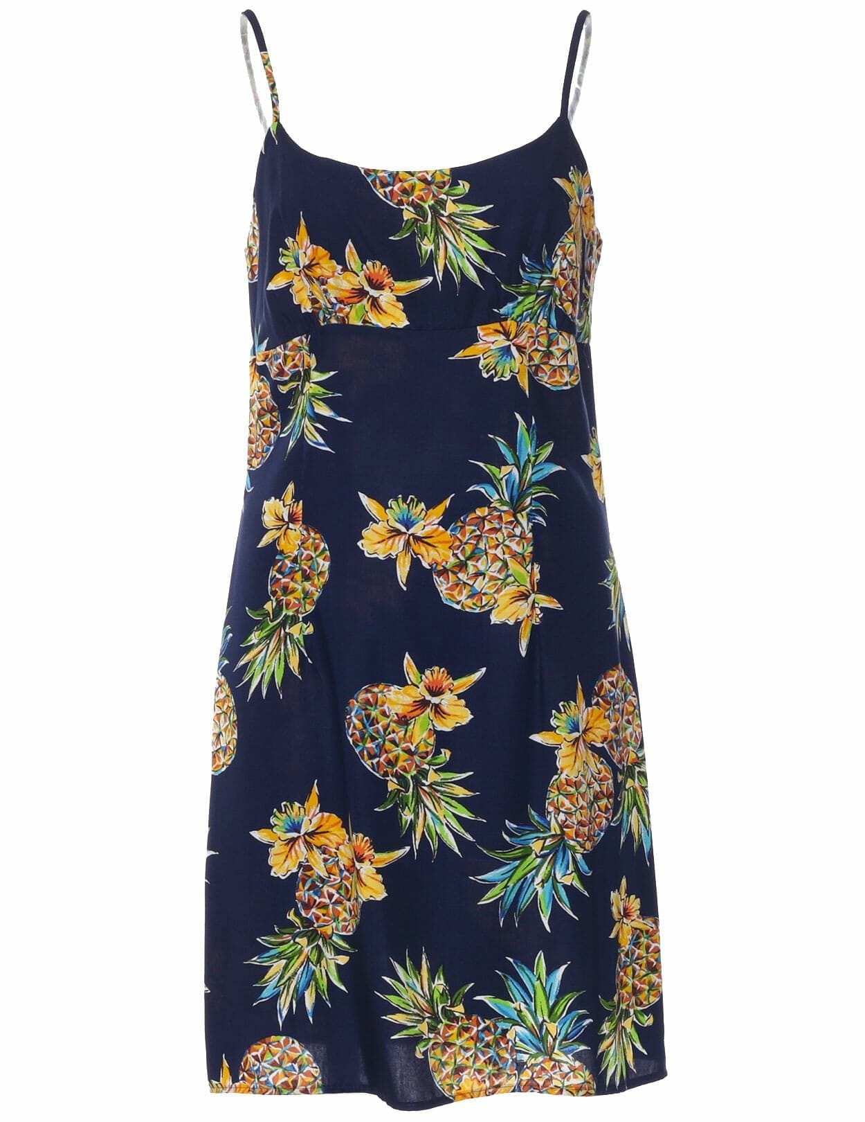 Maui Short Pineapples Hawaiian Dress