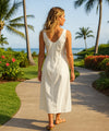 Alika Long Maxi Sleeveless Hawaiian Dress