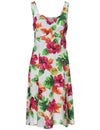 Punahou Knee Length Hawaiian Dress
