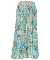 Palazzo Rayon Poplin Wide-Leg Women Pants