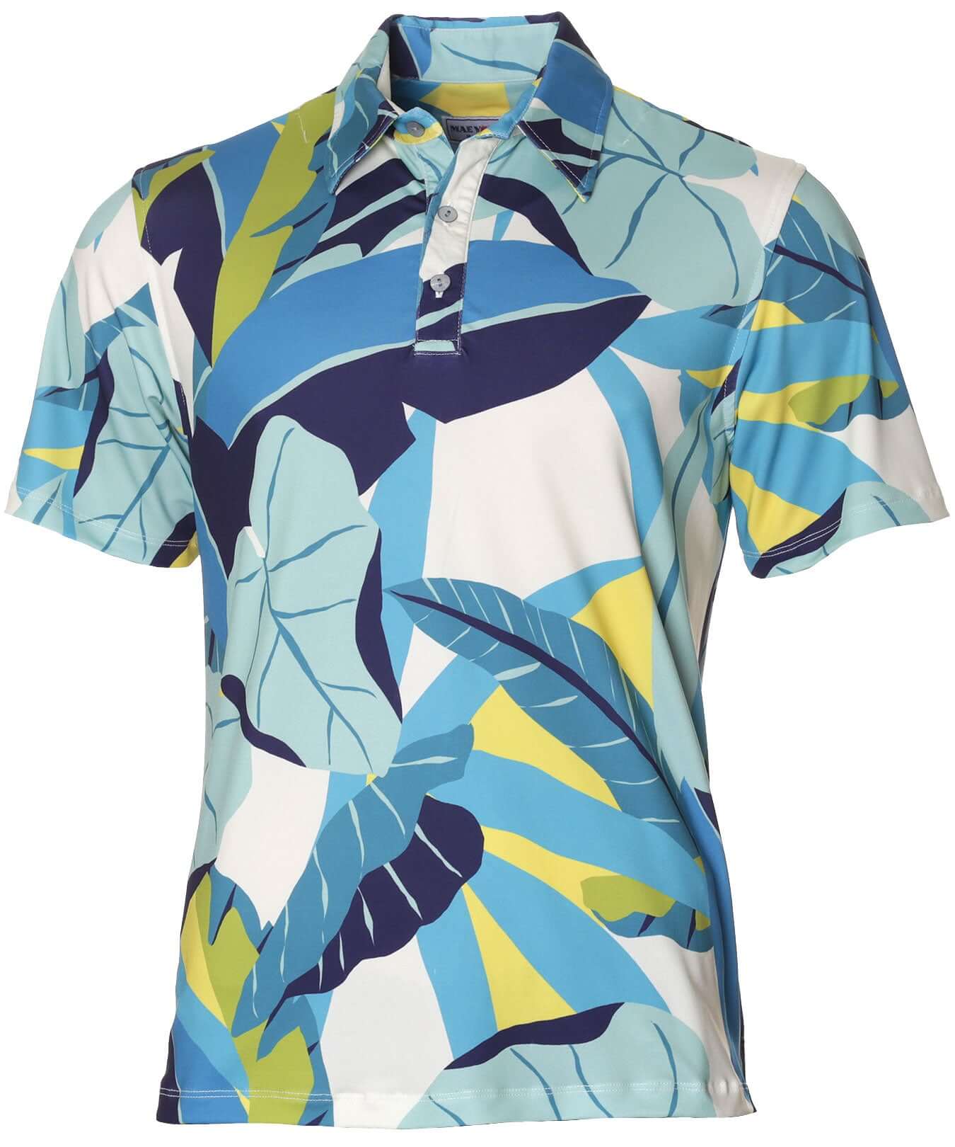Polyester Spandex Polo Plantation Golf Aloha Shirt