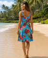 Punahou Knee Length Hawaiian Dress
