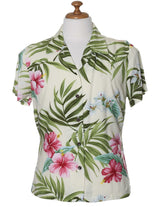 Ilima Rayon Hawaiian Shirt for Women