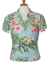 Ilima Rayon Hawaiian Shirt for Women