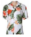 Hibiscus Relaxed Fit Hawaiian Shirt
