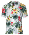 Plumeria Rayon Relaxed Fit Aloha Shirt