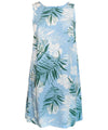 Short Tank Top Sleeveless Hibiscus Hawaiian Dress Short Tank Tap Dress