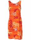 A-Line Short Cotton Hawaiian Dress