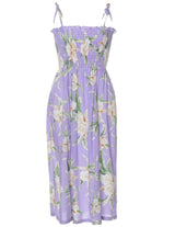 Malana Rayon Smock Tub Top Hawaiian Dress