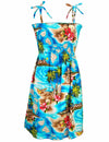 Hawaiian Polynesian Short Smock Women Dress