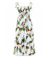 Wainapanapa Orchids Smock Top Hawaiian Dress