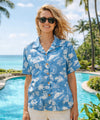 Short Sleeves "Wahine" Women's Aloha Shirt