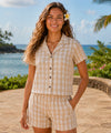 Women's Palaka Shorts Khaki